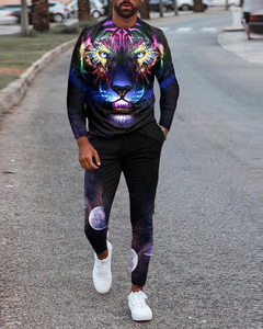 Survêtements de sport et de gym personnalisés pour hommes, survêtement élégant et décontracté avec impression de logo, pantalons de survêtement et shorts bon marché - Product Image 5