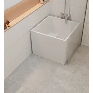 Baignoire HERA 1010, baignoire portable HDB carrée - Product Image 2