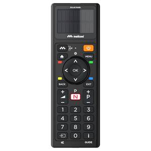 Télécommande universelle pour téléviseur SOLAR TV Black 800508 - Product Image 1