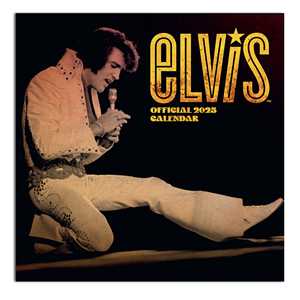 Calendario de Pared de la Colección Leyendas de la Música de Elvis Presley 2025 - Product Image 4