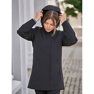 Parka toutes saisons pour femmes, imperméable personnalisé pour merchandising - Product Image 3