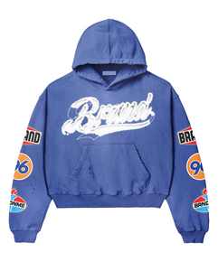 Exquisito logotipo de marca personalizado al por mayor, parches desgastados, sudaderas con capucha de lavado ácido y declaración de Jogger, ropa de calle, chándales Unisex - Product Image 5