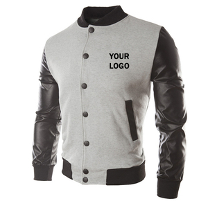 Chaquetas Varsity Personalizadas con Logotipo, Chaquetas Varsity Lisas para Hombre, Tallas Grandes, Chaqueta de Invierno al por Mayor con Botones - Product Image 1
