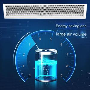 Thiết kế 3D Khối lượng không khí lớn 220V FM-QL loạt không khí Rèm phù hợp với chiều cao cửa trong vòng 3 mét - Product Image 2