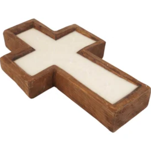 Gran Venta de fábrica, cuenco de masa cruzada de acacia, candelabro, regalos religiosos cruzados, decoración del hogar de granja de Vietnam - Product Image 2