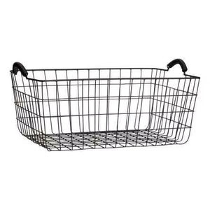 Panier à linge en fer de style moderne, options personnalisées pour les intérieurs contemporains, offrant un rangement pratique pour le linge quotidien - Product Image 1