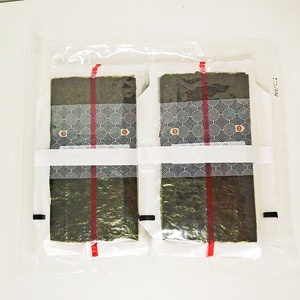 Metade corte de algas marinhas com halal haccp iso certificados para bola de arroz triangular onigiri nori