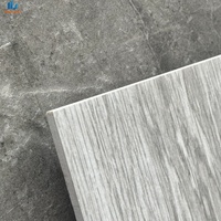 Carreaux de porcelaine aspect bois mat 600x600mm, carreaux de céramique émaillés anti-rayures pour salle de bain et salon