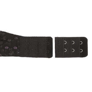 Extension de soutien-gorge pour femme à 2 crochets - Noir - Product Image 1