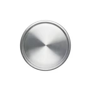 Plato para servir desayuno y aperitivos Bandeja para servir de forma redonda de aluminio fundido duradero disponible para restaurantes y cafeterías - Product Image 1