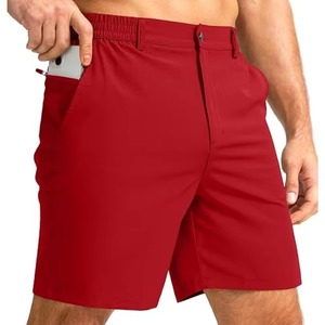Short d'entraînement pour homme 100% coton séchage rapide léger Flexible respirant évacuation de l'humidité Anti-rides gymnastique exercice course à pied - Product Image 6