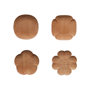 Posavasos de madera maciza de alta calidad, posavasos para beber, estilo rústico, hecho a mano en Vietnam, novedad - Product Image 1