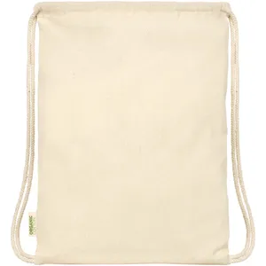 Borsa con coulisse Odisha Organic, zaini sportivi ecologici per promozioni - Product Image 4