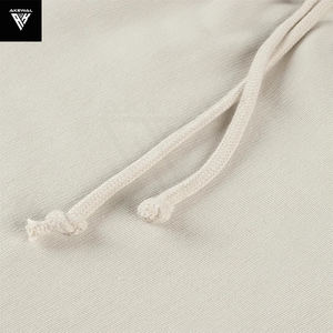 Personalizado 100% algodón corto de alta calidad Streetwear entrenamiento pantalones cortos de lana logotipo personalizado hombres Casual tejido francés Terry pantalones cortos de lana - Product Image 3