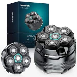 Afeitadora Eléctrica Recargable e Impermeable, Juego de Afeitado para Cabeza Calva con 160 Minutos de Duración de Batería, IPX7 Impermeable para Uso Facial - Product Image 2