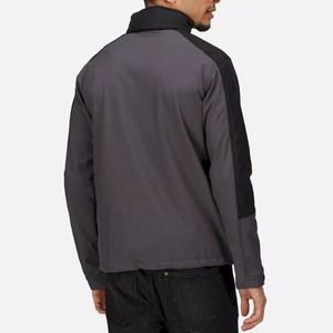 Latest Design <b>Men's</b> Softshell <b>Jacket</b> with <b>Long</b> Sleeves Stand Collar-Made in Pakistan - Product Image 2