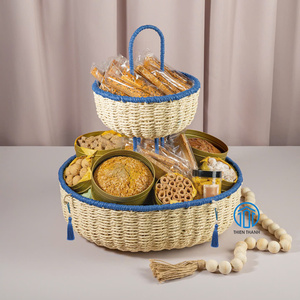 Wholesale with High Quality <b>Paper</b> Serving Tray 2 Tier Ramadan Trays Ramadan Decorations Trays for Ramadan - Product Image 5