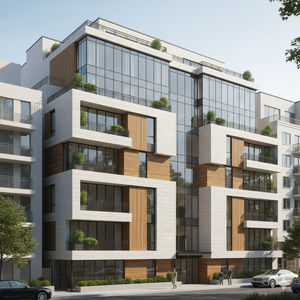 Juego de Muebles de Baño Modulares de Madera Modernos Personalizados JY Project con Espejo Iluminado, Tamaño Personalizado para Baño, Villa u Hotel - Product Image 1