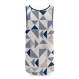 Camiseta sin mangas transpirable Anti-UV informal de secado rápido del fabricante personalizado para hombre, camiseta sin mangas para gimnasio, diseño de sublimación lavado a la piedra de alta calidad - Product Image 6