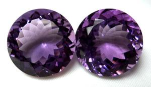 100% véritable pierre de naissance de février pierre précieuse d'améthyste de couleur violette naturelle en pierres précieuses en vrac de taille calibrée personnalisée pour bague et bijoux - Product Image 3