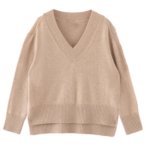 Sudadera Orgánica de Forro Polar, Cortavientos, Transpirable, Ecológica, Bordada y Personalizada para Mujer, Talla Grande, Cuello en V, de Poliéster/Algodón, para Invierno - Product Image 1