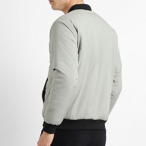 Chaqueta de Invierno de Poliéster/Algodón para Hombre, Manga Larga, Diseño Bomber Elegante, Impermeable, Transpirable, Venta al Por Mayor - Product Image 3