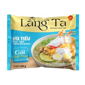 บะหมี่กึ่งสำเร็จรูปอาหารทะเลพร้อมซอสอาหารทะเลจริงราคาถูก ISO HACCP โรงงานเวียดนามอาหารกึ่งสำเร็จรูปอร่อยอาหารเอเชีย - Product Image 2