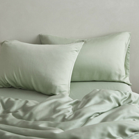 Parure de lit moderne en Lyocell, luxe, biologique, certifiée OEKO-TEX, rafraîchissante, toutes saisons, 300 fils, draps imprimés écologiques, mariage