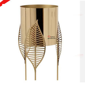 Florero de aluminio con acabado plateado brillante para hotel, restaurante y bar - Product Image 4