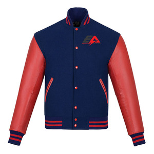 Chaqueta universitaria para hombre más vendida, logotipo personalizado, diseño de invierno Letterman impreso con fabricación profesional, nuevo Material de PU - Product Image 1