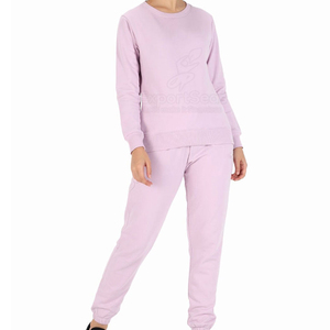 2025 nuevo superventas personalizado Jogging conjunto de 2 piezas señoras Jogging Conjunto personalizado mujeres sudor traje personalizado para mujer ropa sudor traje - Product Image 1