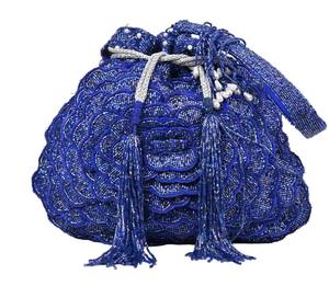 Handmade Luxury Potli <b>Bags</b> Striped Classic Casual Fashion Satin <b>Wedding</b> Gift Eco-Friendly - Product Image 3