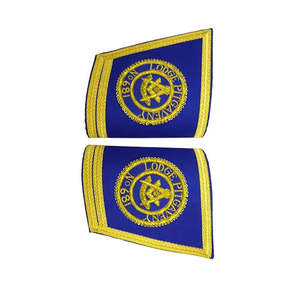 Vente chaude maçonnique Regalia passé maîtres manchettes personnaliser broderie maçonnique main gantelets - Product Image 5