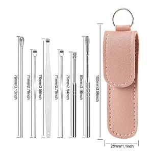 Guide ultime des outils d'hygiène auriculaire en acier inoxydable pour les médiators d'oreille Ensemble d'outils de nettoyage de cire d'oreille - Product Image 5