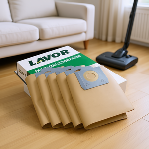 ถุงเก็บฝุ่น Lavor 10001 08189 (5 ชิ้น) อะไหล่ทดแทนที่จำเป็นสำหรับการทำความสะอาดอย่างมีประสิทธิภาพ - Product Image 3