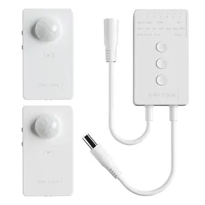 Stair Light Motion Sensor Kit 12volt Mini Wireless Battery Powered Automatique Motion Sensor