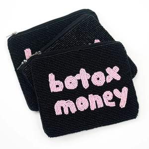Alta Calidad Trabajo hecho a mano bordado con cuentas Botox dinero monedero elegante diseñador Premium y lujo hermoso para niña - Product Image 1