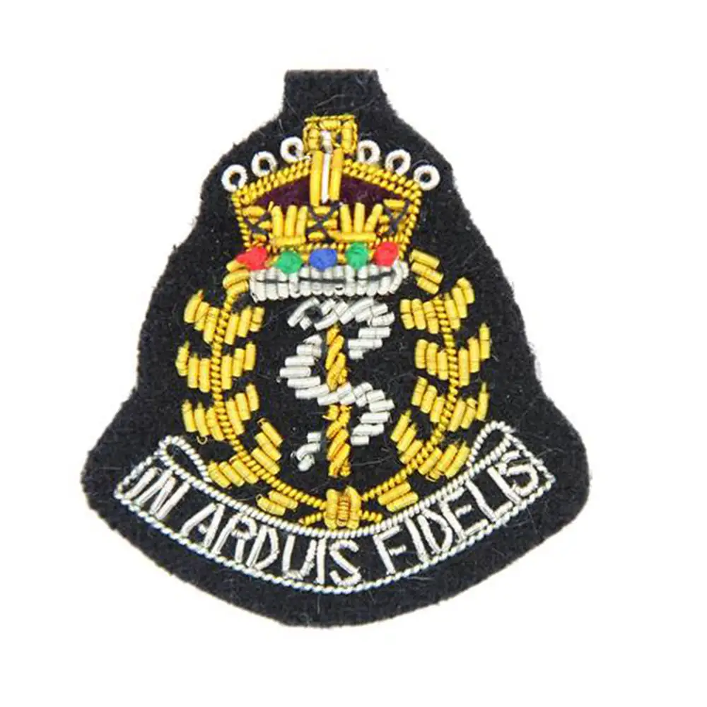 Ramc - Coroa de policias cerimonial de pano para reis, chapéu personalizado feito à mão, emblema para venda no Paquistão