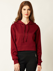 Vente en gros OEM Personnalisé Femmes Sweat à capuche en polaire épaissie Respirant Imprimé Regular Fit pour les saisons Automne Hiver Fabriqué au Pakistan - Product Image 2