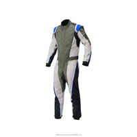 Costume de course pour homme, costume de course automobile avec panneau imperméable de couleur noir et blanc, costume de travail et de sport