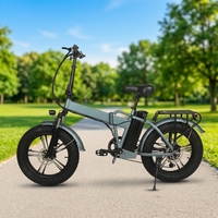 Moto électrique tout-terrain pour la chasse, vente en gros, 20 pouces