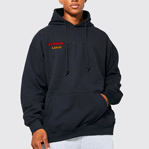 Sudaderas con Capucha para Hombre de Alta Calidad, 100% Algodón, Impresión DTF Personalizada, Bordado, Tinte Liso, Logotipo, Peso Pesado 500GSM, Hombros Caídos - Product Image 4