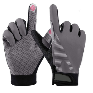 Vente en gros Gants de cyclisme unisexes à doigts entiers Gants en polyester/nylon respirant de haute qualité Offre Spéciale au prix pour le sport et la salle de sport - Product Image 2