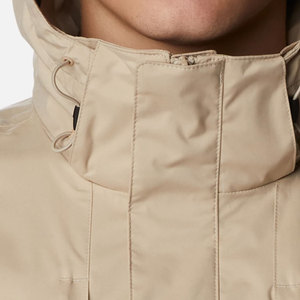 เสื้อแจ็กเก็ตกันฝนลำลองสำหรับผู้ชาย, เสื้อผ้าแนวสตรีทระบายอากาศแห้งเร็วกันน้ำใส่โลโก้ได้ตามต้องการ - Product Image 5