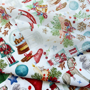 Luxury Soft Liberty Tana Polyester Christmas Fabric 2025 Digital Prints for Stylish Clothing and Fashion Designs - Product Image 5