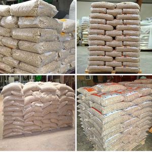 Meilleur prix SCALIBO Granulés de bois de sapin en vrac pour chauffage, biomasse, briquettes en forme de bâtonnets de sciure de bois. - Product Image 4