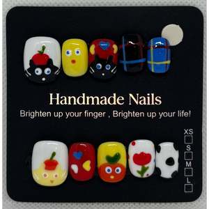 Unghie artificiali grandi Happier Faces - Product Image 1