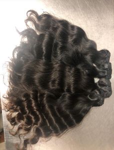 Paquetes de cabello Remy indio crudo de onda natural sin procesar Cabello de templo virgen con textura suave Volumen grueso y aspecto realista - Product Image 4