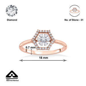 แหวนเพชรแฟชั่นรอยัลคอร์ - Product Image 6