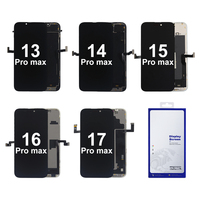 Écrans LCD de diagnostic souples OLED pour téléphones mobiles, vente en gros pour iPhone 12 13 14 15 Plus 16 17 Pro Max
